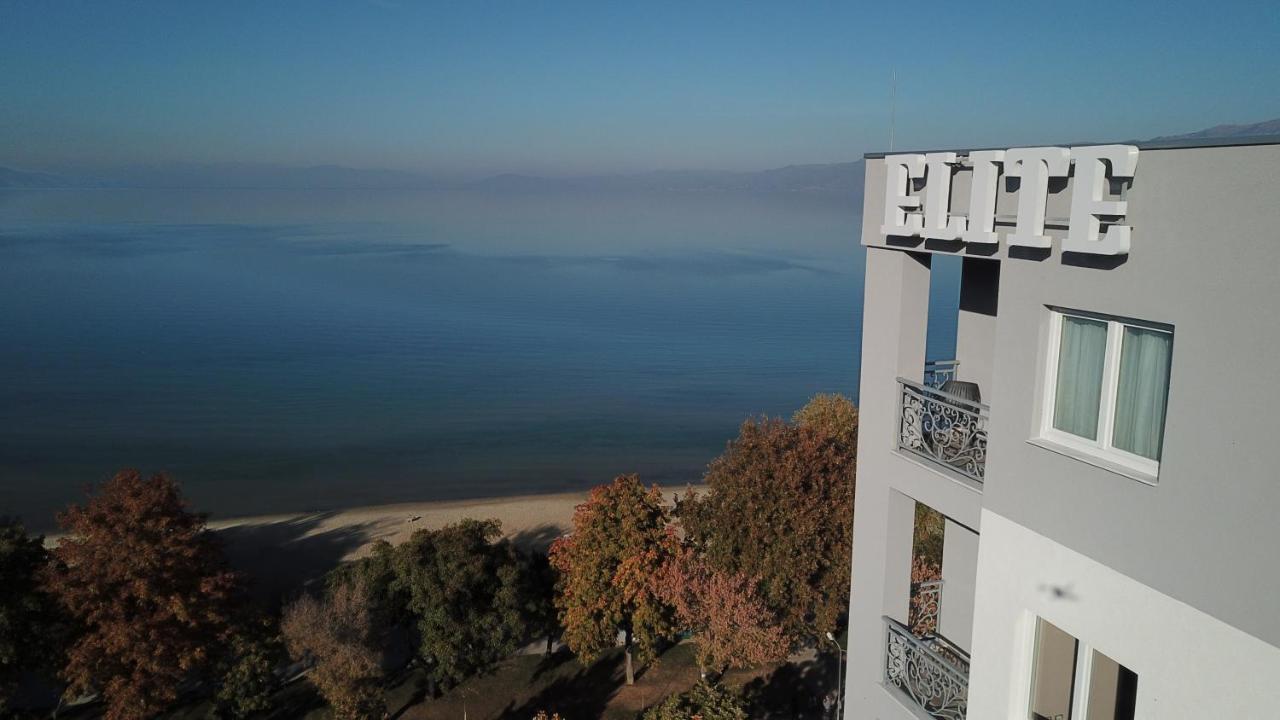 Hotel Elite à Pogradec Extérieur photo
