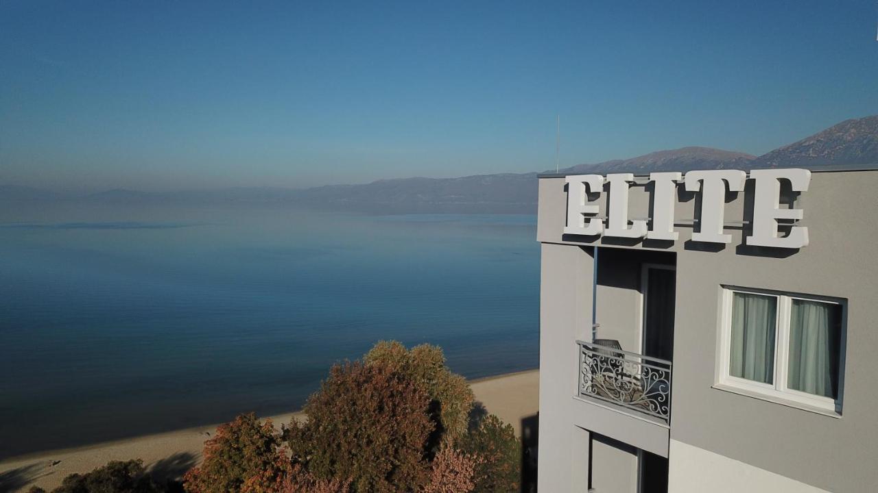 Hotel Elite à Pogradec Extérieur photo