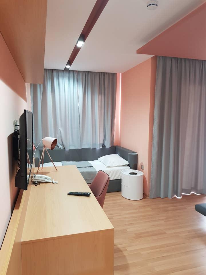 Hotel Elite à Pogradec Extérieur photo